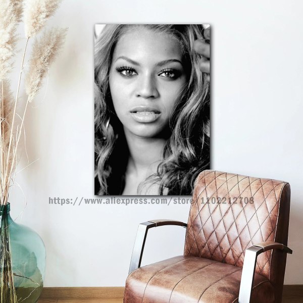 Beyoncé Affischdekoration Canvasaffisch Rum Bar Cafédekoration style 13 30x45cm No Frame