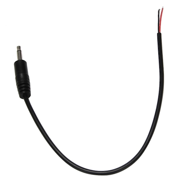 10 stk. Erstatning hannplugg til blank ledning åpen ende 2-polet mono 1/8 tommer 3,5 mm plugg kontakt Aud