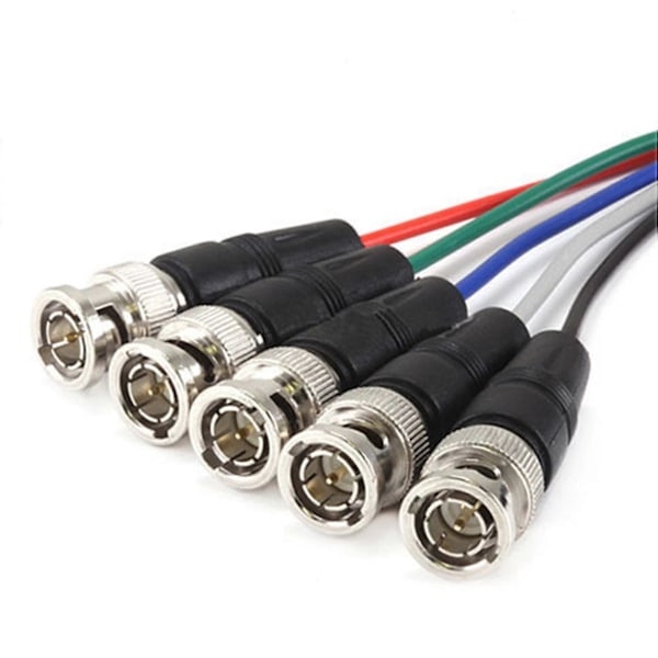 VGA till BNC-kabel RGBHV Storbildskabel VGA till RGB-kabel 3 meter VGA till 5BNC-kabel, Videokabel, H