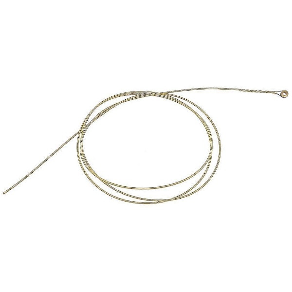 Sett med 6 metallstrenger for akustisk gitar 1 meter 1m Ny