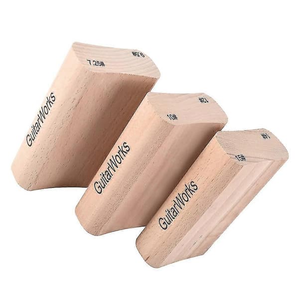 Trä Gitarr Radius Slipkloss För Gitarr Bas Band Planering Greppbräda Instrumentmakare Verktyg Gitarr Tillbehör