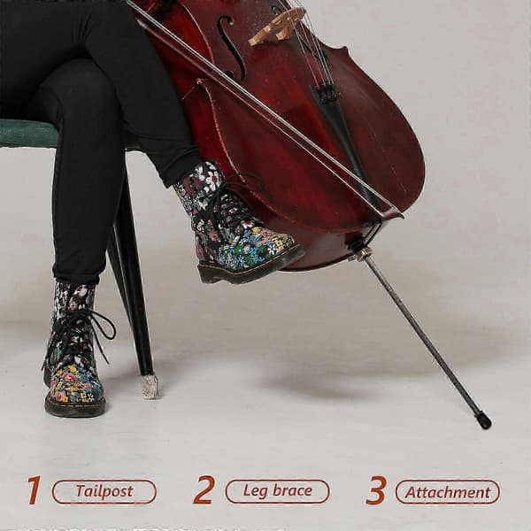 5 stk. Udskiftningskontrabas Endepin Spids Endepin Bas Musikinstrument Tilbehør