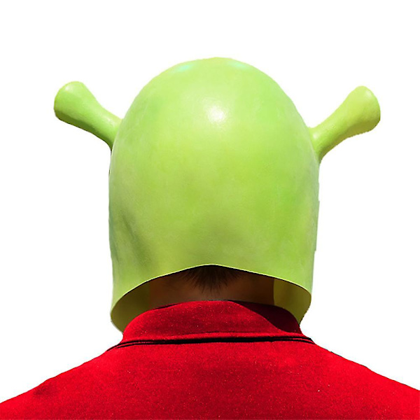 Halloween Vihreä Shrek Lateksi Päänaamio Hirviö Cosplay Naamiot Päähine Karnevaali Juhlat Uutuus Hieno Puku Rekvisiitta