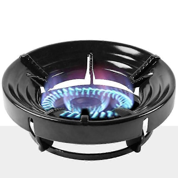 4 Öppnings Gasspis Energibesparande Skydd Vindtät Skiva Eldreflexion Vindruta Fäste