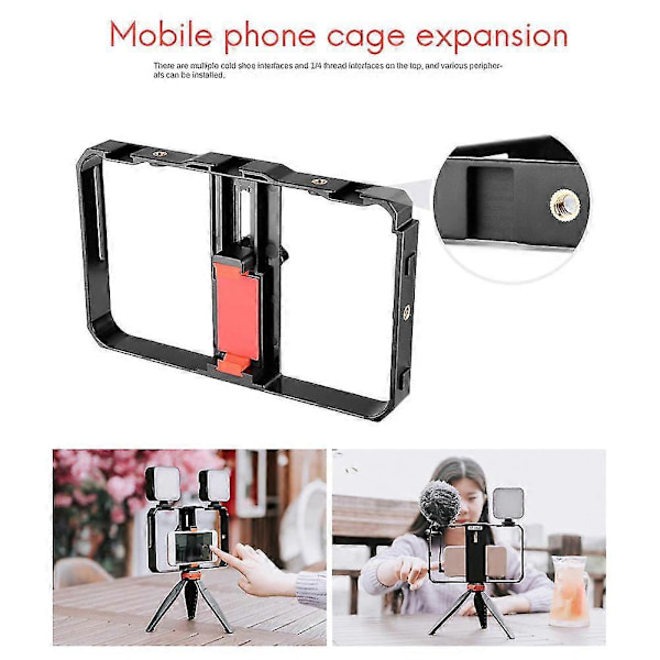 Yelangu Pro Smartphone Video Filming Case Telefon Video Stabilisator Grep Feste For Xr X 8