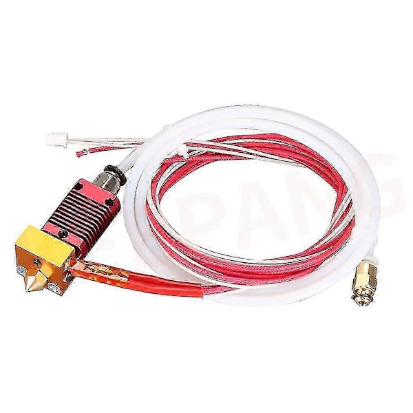 3D Printer Dyse Kit Mk8 Hotend Kit Kompatibel Med Alfawise U20 U30 Creality Ender 3 Samlet Mk8 Ekstruder Hot End Kit Med 0.4mm Dyse 24v 40w s2