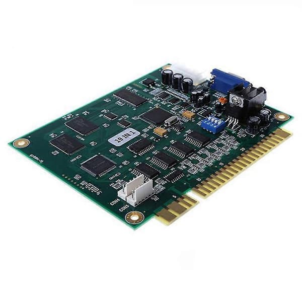 19 I 1 Multicade Pcb Board Arcade Klassisk Spilleplade Med 28p Kabel Vga Output Arcade Spilleplade H