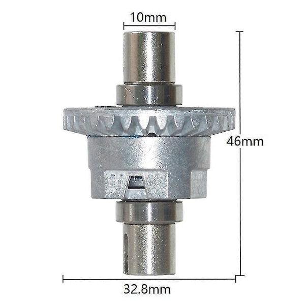RC Bil Metalldifferensial 55-zj06a For 9125 9155 9156 Xinlehong 9125 9155 9156 1/10 1/12 RC Bil Spa