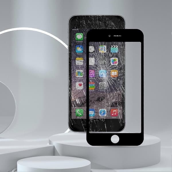 Touchscreen Nem Montering LOCA Lim Værktøj Hærdet Glas Front Glas Skærm Reparationssæt Reservedele til iPhone 6/6S/6 Plus/6S Plus/7/7 Plus/8/8 Plus