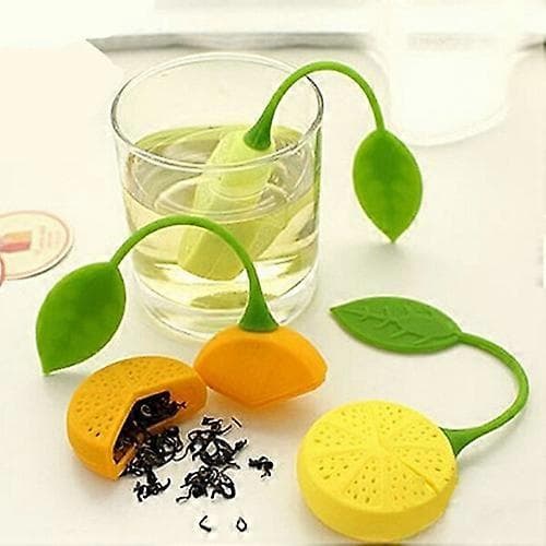 1 st Silikon Dryck Tekanna Tekopp Örtte Sil Sil Infuser Citronpåse