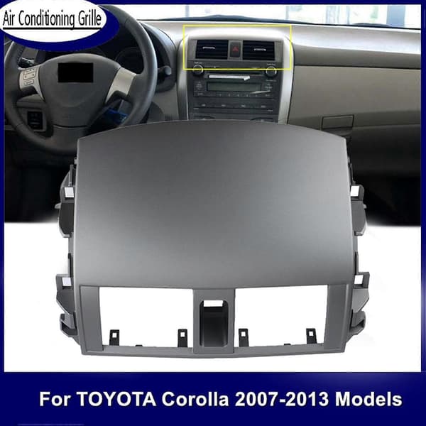 Bil Dashbord Klimaanlegg Ventil Panel Grilldeksel For Corolla Altis 2008-2013