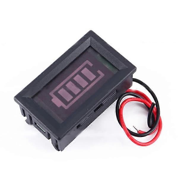 12V Blybatteri Kapasitetstester Måler Strømspenning LED Display Indikator