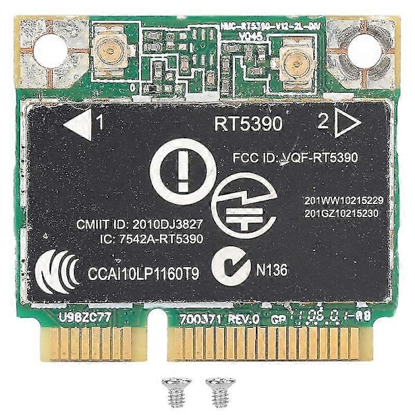 Rt5390 Halv Mini Pcie Interface 802.11b/g Trådløst Netværkskort Wifi Adapter Kun Til Computer