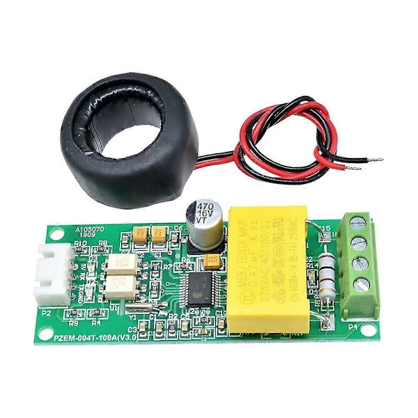 AC Digital Multifunktionsmätare Watt Effekt Volt Ampere Ström Testmodul Pzem-004t För Ttl Com2/com3/