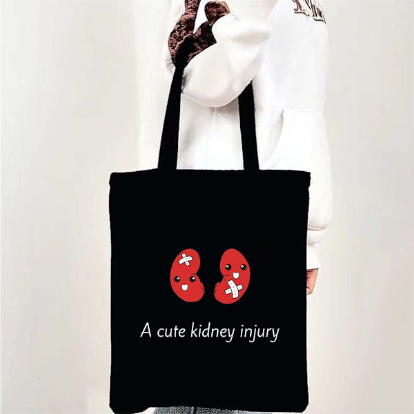 Medicin Sundhed Hjerte Hjerne Læge Sygeplejerske Medicinsk Kors Blomster Stetoskop Mænd Kvinder Skuldertaske Lærredstasker Shopping Håndtasker style 16