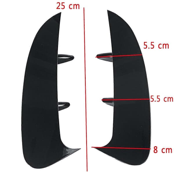 Bagkofanger Spoiler Ventilationsside Canards Til - A Klasse W177 A200 A220 2019+