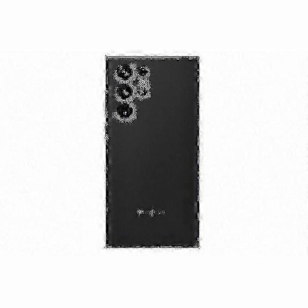 For Galaxy S22 Ultra 5g Clear View Cover Case - BlackP20211224231