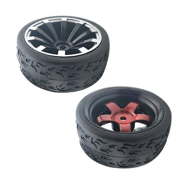 Til Rc 1:10 D Dækmønster D Fjernstyret Bil Diameter 66mm Egnet Til 12mm Sekskant