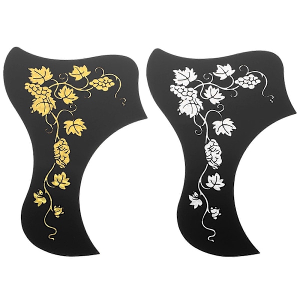 2 stk. Erstatnings PVC Gitarplekterbrett Akustisk Klassisk Gitarutstyr