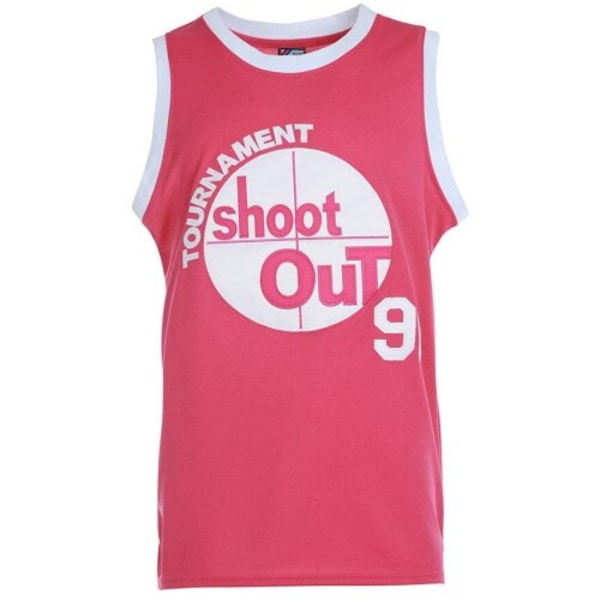 Herr Dam Baskettröja JORDANIAN 23# IVERSON 3# MOTAW 23# vuxen Kortärmad Sport Running T-shirts Unisex pink #96 S
