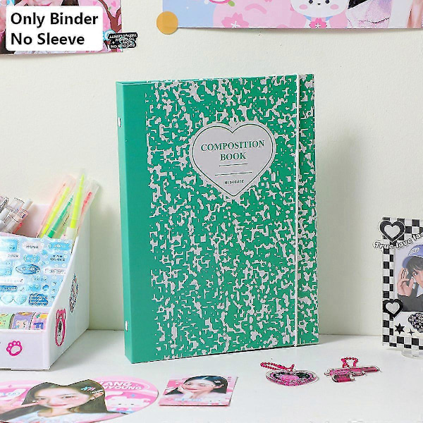 A5 Pärm Kpop Idol Bilder Förvaringsbok Kort Hållare Jagar Stjärnor Fotoalbum Fotokort Bok Stat