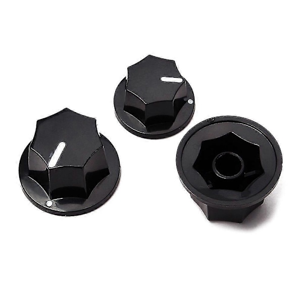 6 stk. Kontrollknapp Volum Lydkontrollknapper For Jazz Bass Elektrisk Gitar Deler