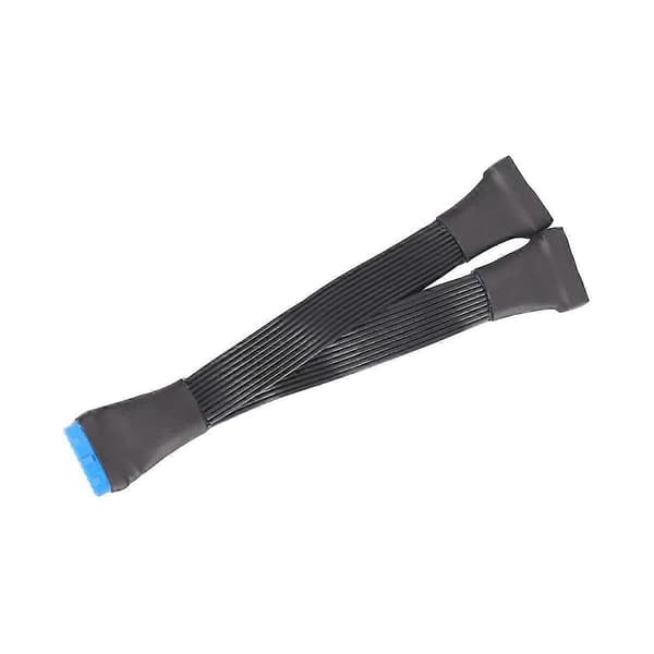 Moderkort USB 3.0 19-pin Header 1 till 2 Förlängningssplitterkabel 19-pin 20-pin Intern Förlängningsheader