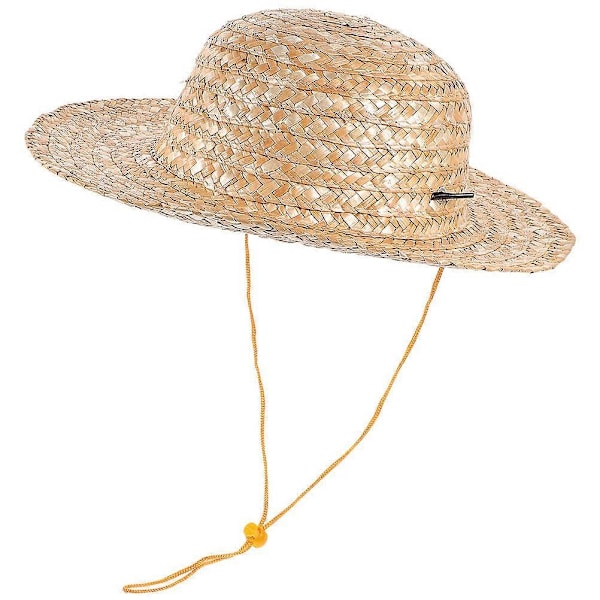 Børne Stråhat Børn Stråhat Sol Stråhat Strand Stråhat Udendørs Stråhat