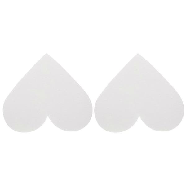 2 stk. Skumkage Model Hjerteformet Kage Dummy Bage Kage Model Kage Dummies Model