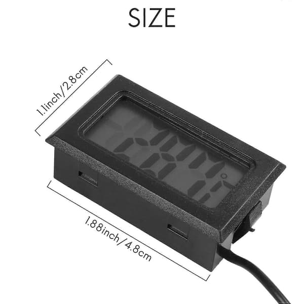 Digital Termometer med LCD för Kylskåp Frysar