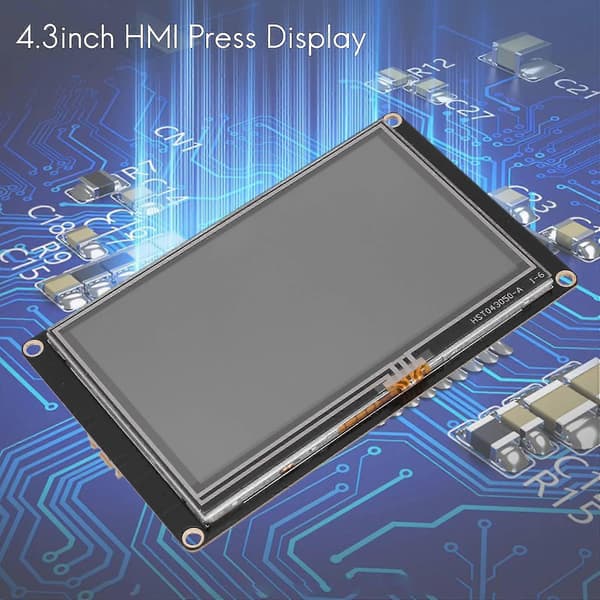 4,3-tommer LCD Trykskærm Til Next Nx4827k043 Forbedret - Interface Hmi Kerne