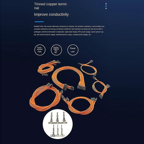 10-delt sæt Rmx Modul Kabelsæt Modul Kabel Drivkabel Kabel