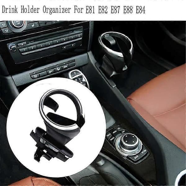 Bil Dryckeshållare Organizer Mittkonsol Mugghållare För E81 E82 E87 E88 E84 1-serie 51160443082 511604430