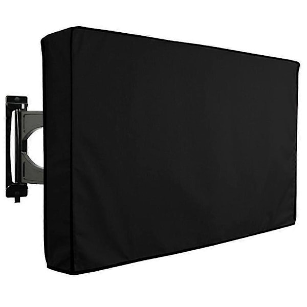 40-42 tums utomhus TV-skydd med bottenstycke, väderbeständigt dammtätt skydd för LCD LED Plasma TV