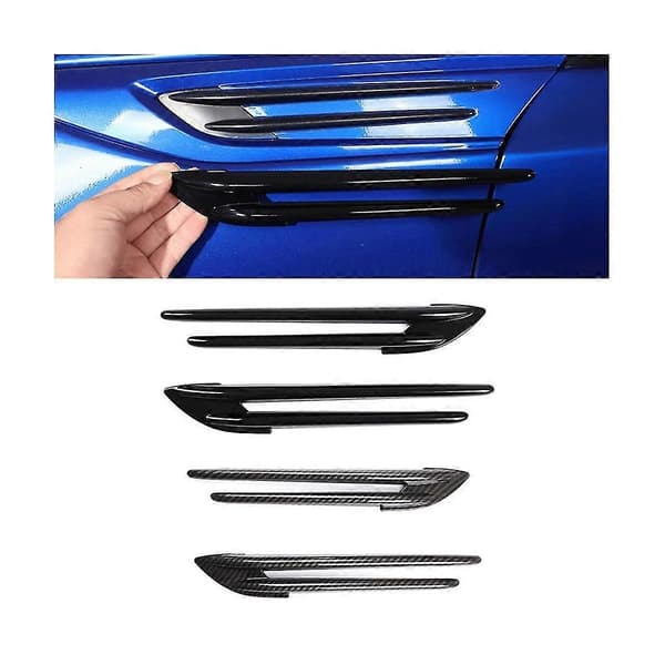 Fiber Bil Sidevingedeksel Stripe For Brz 2017-2020