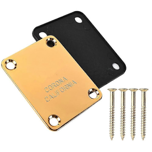 Krom Elektrisk Gitarr Halsplatta Halsplatta Fix Tl Elektrisk Gitarr Halsfogbräda Gitarrtillbehör
