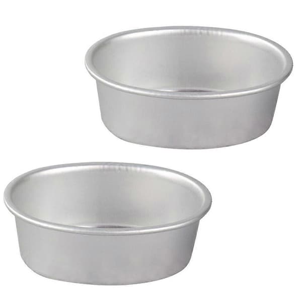 2 stk. Ovale Ostekakeformer Non-stick Bakeformer Pudding Geléformer Gave