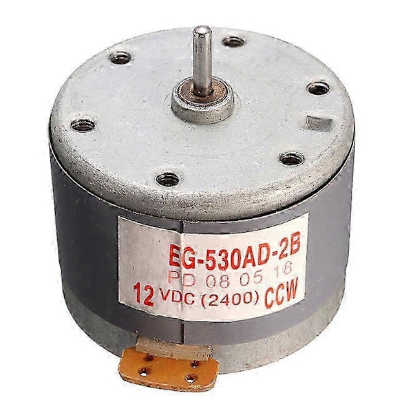 EG-530AD-2B DC 12V CCW Capstan Motor Kassettbandspelare Inspelare Ljudspindelmotor Högkvalitativ Ljudförstärkarmotor Tillbehör s202412121276