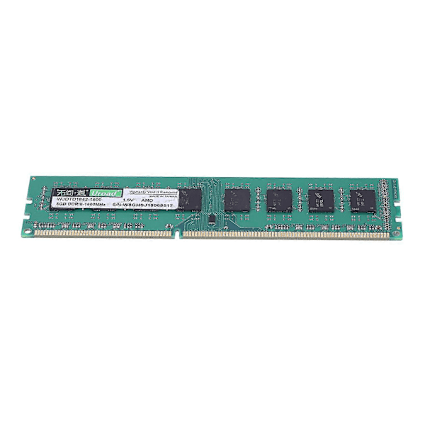 8gb Ddr3 Ddr3i 1600mhz Ram Desktop Hukommelse Dimm Kun Til Amd Computer Pc(8gb)