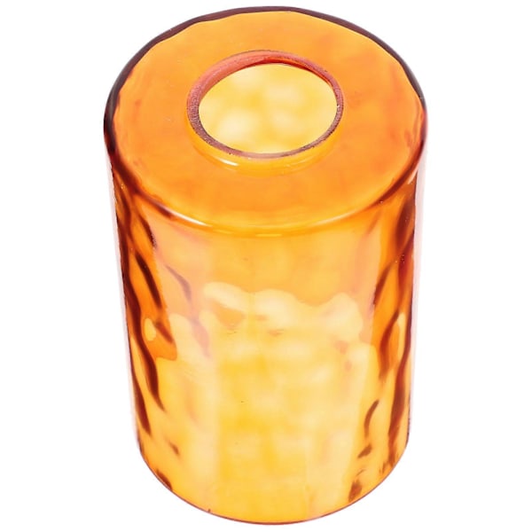 Liten Lampskärm Texturerat Glas Dekorativ Lampskärm Ljusarmatur Skyddsskärm