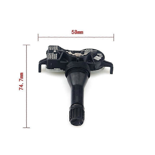 4st Tpms Däcktrycksövervakare Passar För Nissan Renault Infiniti 407004cb0b 407004cb0a