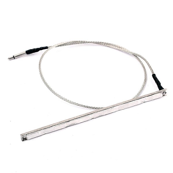 4.6mm Bred Gitar Pickup Stick Passiv Piezo Pickup Sadel Transduser Pickup for Akustisk Gitar PKP23 (Sølv)