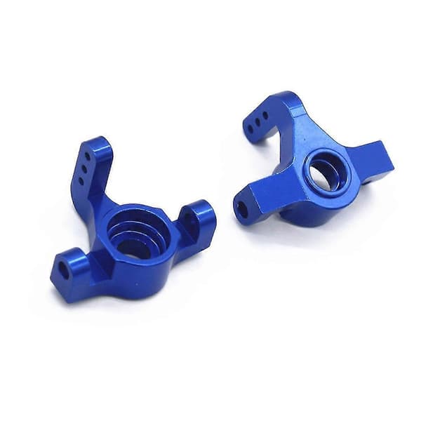 Metal Front Steering Blok Styrekop Til 104009 12402-a Rc Bil Opgraderingsdele Tilbehør, blå