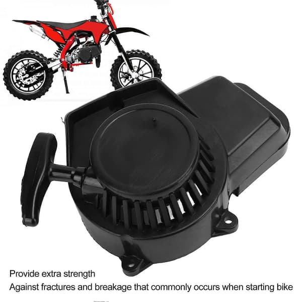 Trækstart Starter til 2-takts 47?49cc Dirt Pocket Mini Quad Bike Motorplade Autodele