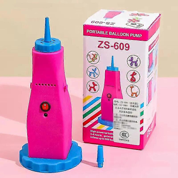 AC 100-240V Elektrisk Lång Ballongpump Bärbar Ballonguppblåsningsmaskin