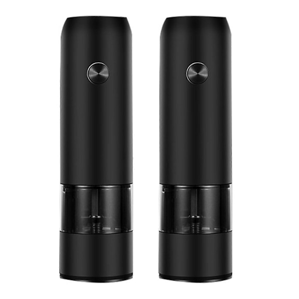 Sähköinen suola- ja pippurimyllysetti USB-latauksella, säädettävä karkeus