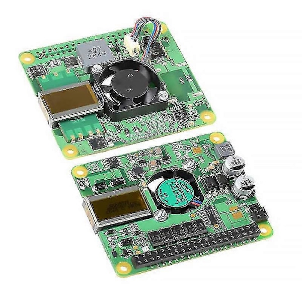 För Raspberry Pi 3b+/4b Poe+ Hat, Power Over Ethernet Expansionskort