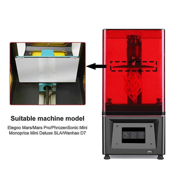 Resin Byggeplade+magnetisk Ark, Til Anycubic Photon, photon Mono