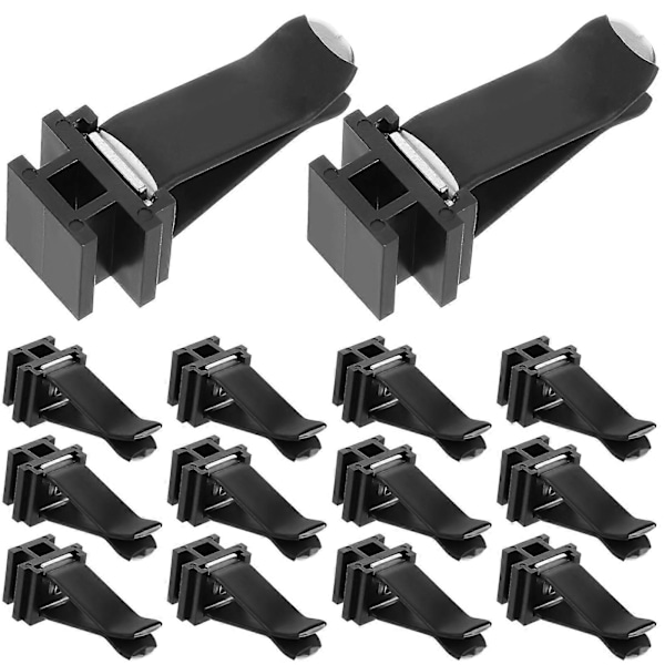 20 stk. firkantet hode bilventilklips bil diffuser ventilklips bilventilklips biltilbehør