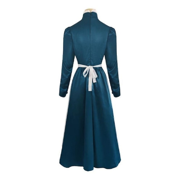 Snabb leverans Howl's Moving Castle Sophie Cosplay Kostymer Halloween Julfest Uniform Kostymer Female XS